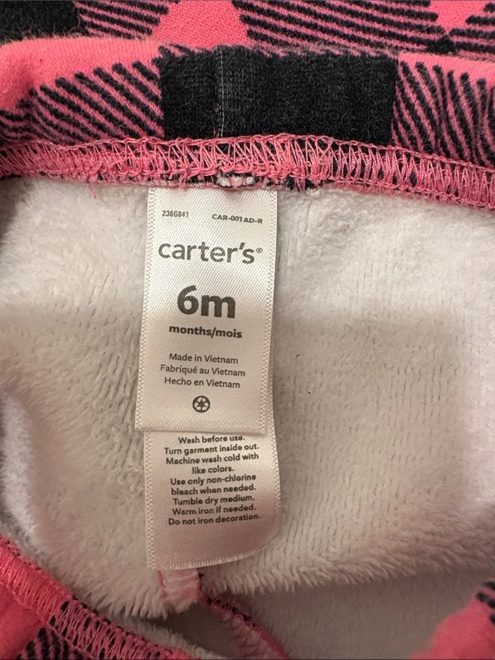 Carter’s Fleece Lined Bottoms